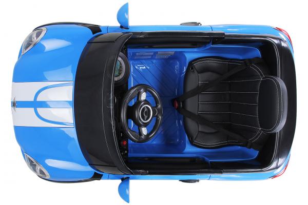 Kinder Elektroauto Mini Cooper Paceman Lizenziert 2x45 Watt Motor Blau - Elektro Auto Elektroauto Kinderauto